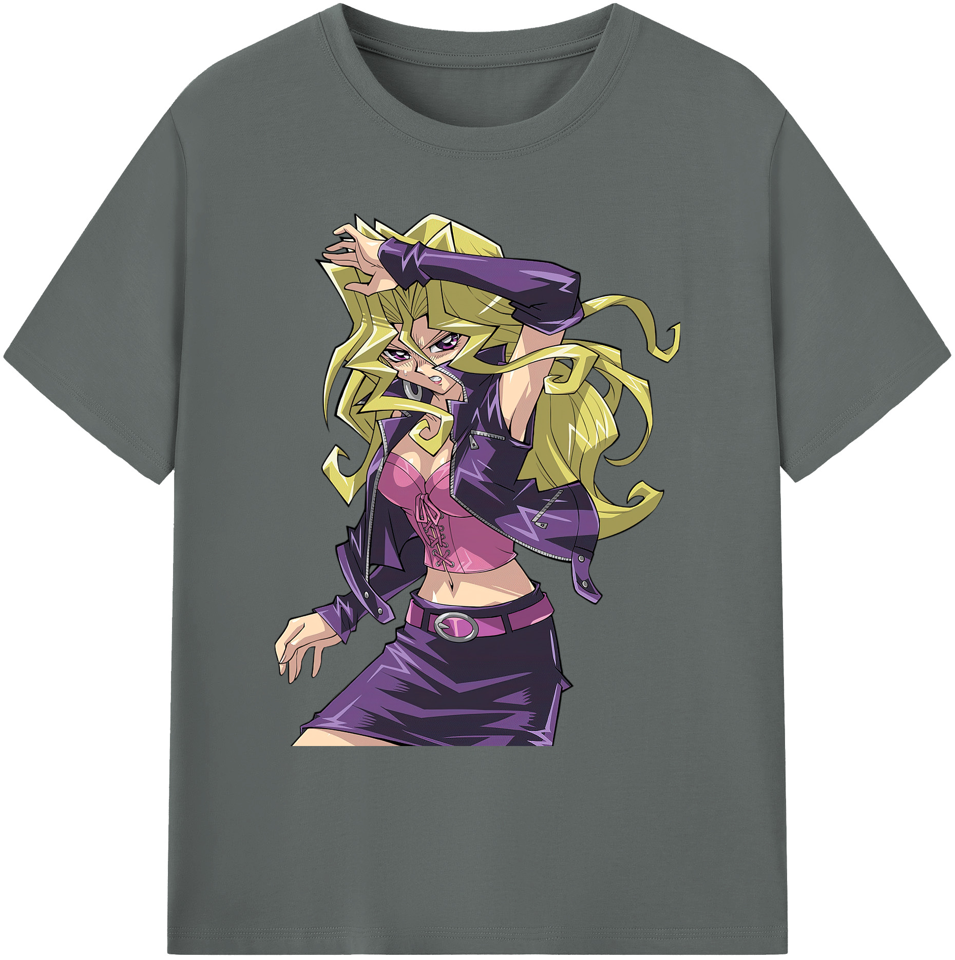 （画像用） 遊☆戯☆王 Yu-Gi-Oh! 綿100％ メンズ半袖Tシャツ｜肌触りやわらか＆通気性